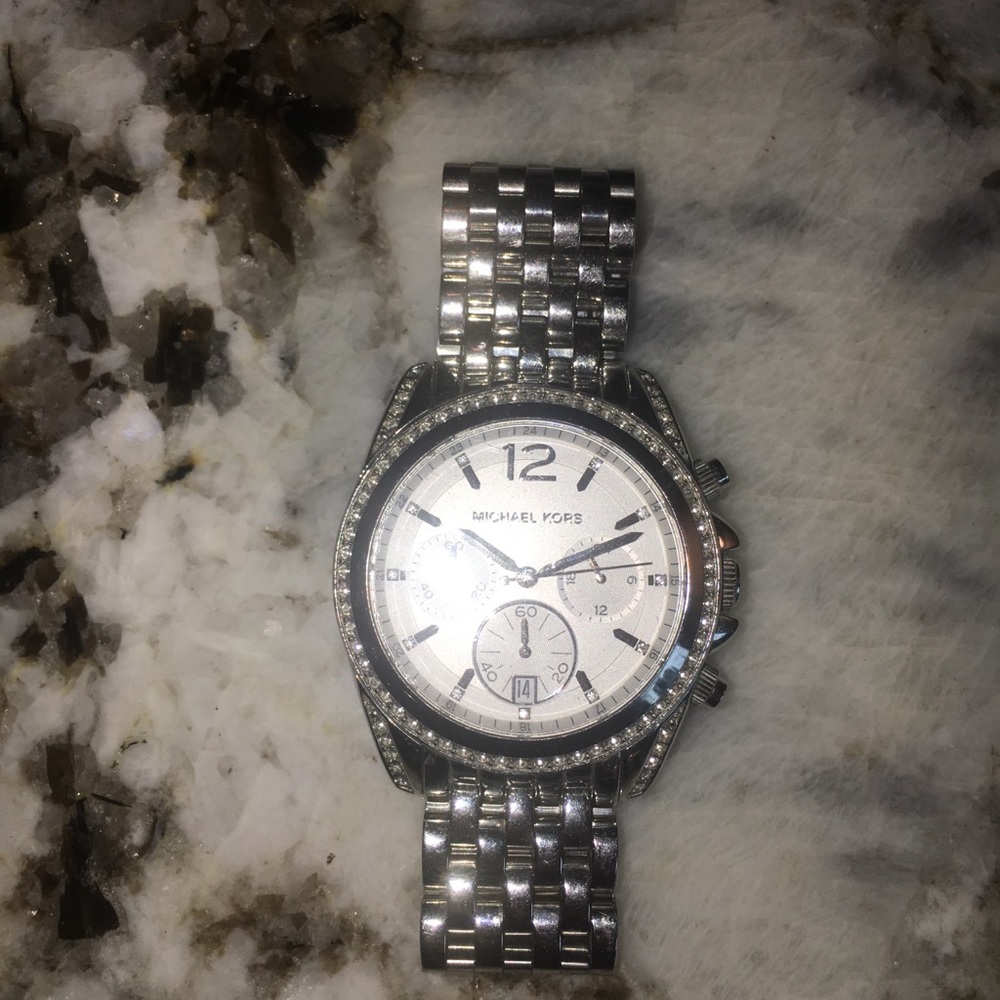 Micheal Kors stainless steel watch